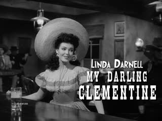 Linda darnell, victor mature (my darling clementine, 1946)