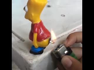 Bart simpson pooping in slow motion 9gag
