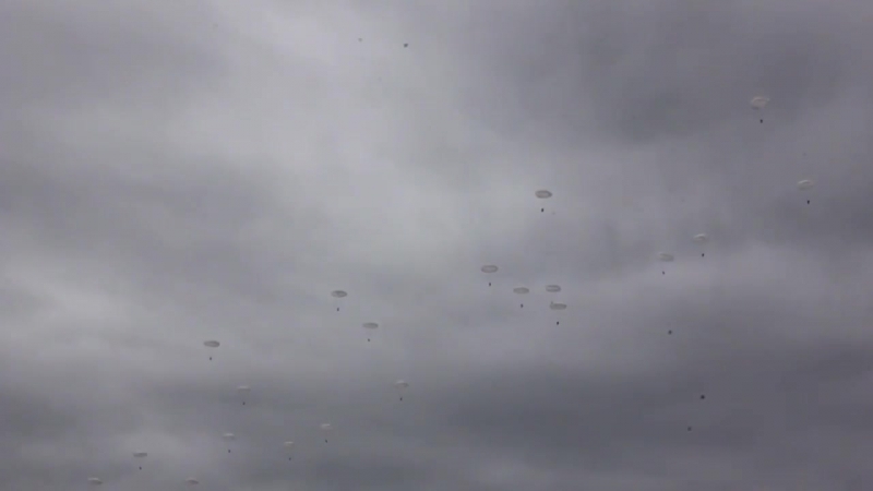 Комплексные тактико огневые занятия с подразделениями вдв