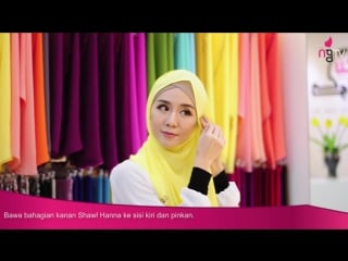 Neng geulis hijab tutorial 6 hanna shawl