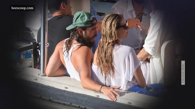 Heidi klum tom kaulitz polizei erwischt sie beim baden in capris blauer grotte