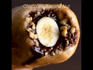 Chocolate banana nutty