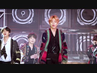 181225 bts no more dream + 쩔어(special medley) @ sbs gayo daejun