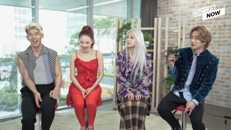 190408 kard @ korea now interview with korean unnie