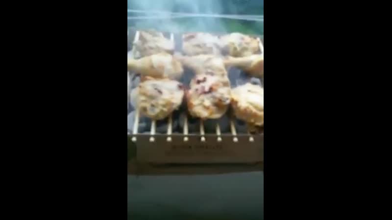 Шашлычек на балконе