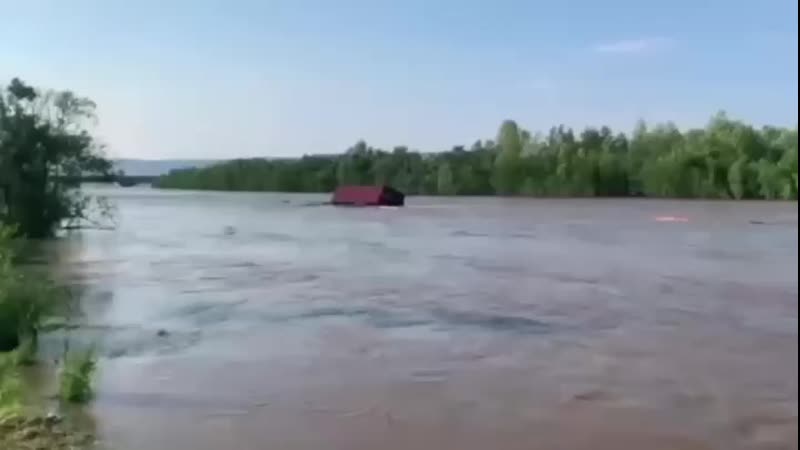 Наводнение в нижнеудинске
