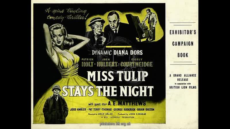 Miss tulip stays the night (1955) 720p diana dors, patrick holt, jack hulbert