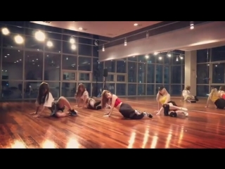 2 nine muses practise inashe me so bad choreograph by ms friday liji