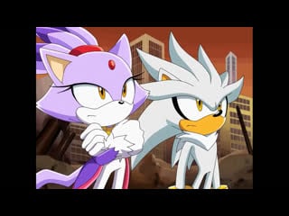 Blaze the cat and silver the hedgehog | sonic x