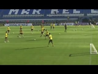 Das erste bvb training in marbella läuft!