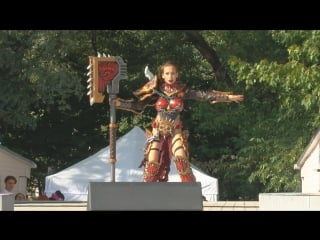 Cosplay warhammer 40000 оладушек /geek picnic 2018/