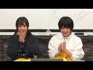 190208 nmb48 no shabekuri hour #35 (iwata momoka & jo eriko)