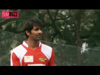 Exclusive ! barun sobtis aka arnavs football match for charity 18th june 2012