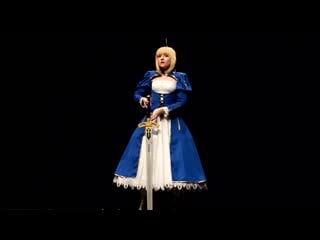 Fatestay night saber cosplay at toguchi 2019