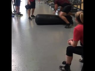 Cain velasquez getting after it in today's afternoon gym session at #exos arizona