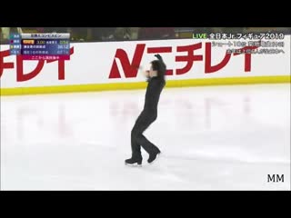 Ryusei kikuchi 2019 japanese junior nationals fs