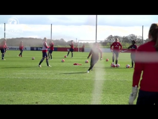 As it's a first call up to the #lionesses squad for @lilkeets x