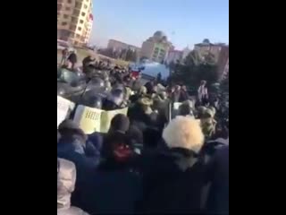 Утро 27 марта в магасе