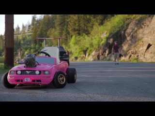 Ford mustang go kart с мотором от мотоцикла