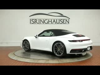 2020 porsche 911 carrera convertible in carrara white metallic 251226