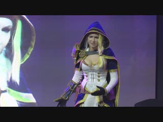 Cosplay world of warcraft jaina proudmoore /avaexpo 2018/