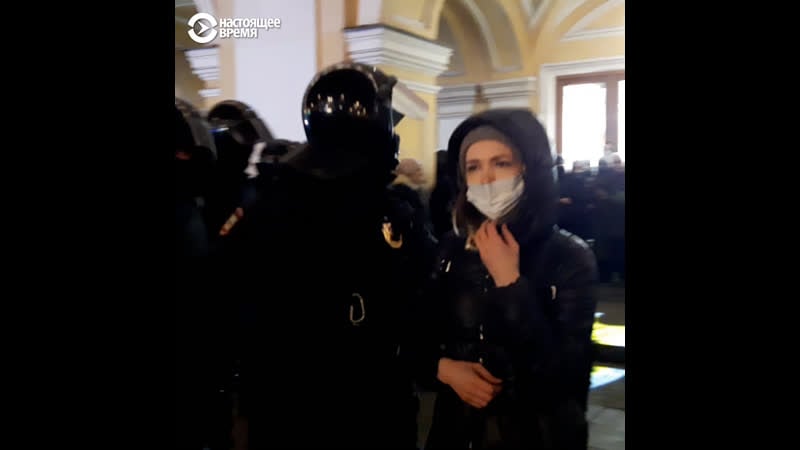 Задержания на антивоенных акциях в россии