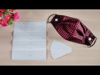 Face mask diy protective fashionalbe face mask mp4