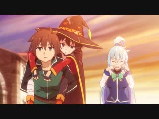 Этот замечательный мир!(konosuba) 02 [rus озвучка] (юмор, фэнтези, аниме эротика, молодые,porn, не хентай hentai)