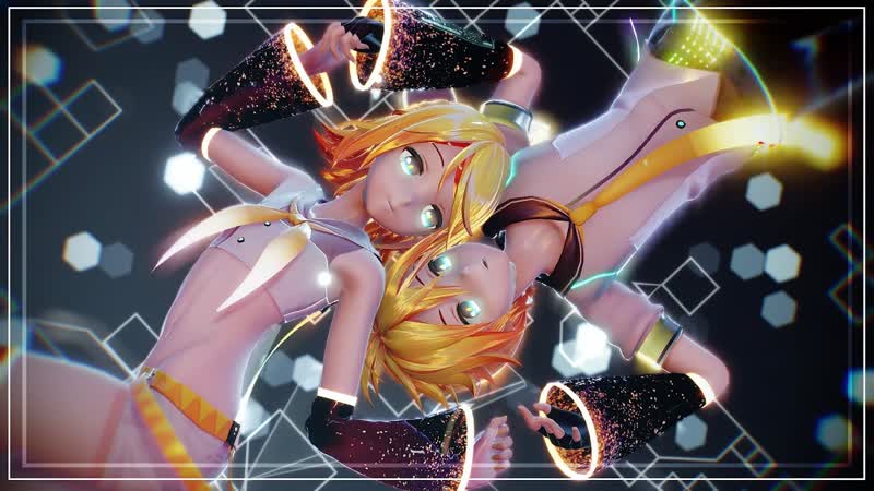 【mmd】ワールズエンド・ダンスホール worlds end dancehall camera dl【yyb kagamine rin len 鏡音リン・レン 10th】