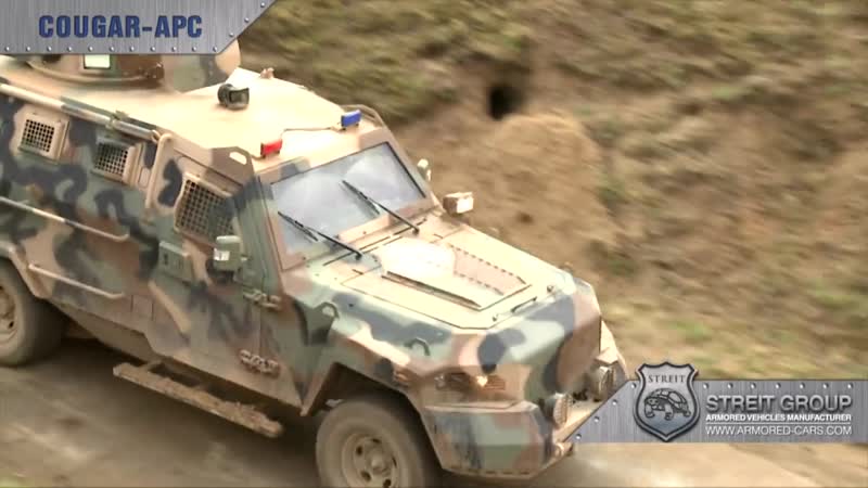 Бронеавтомобиль streit group cougar
