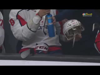 Ovi casually throwin' flames on the pine