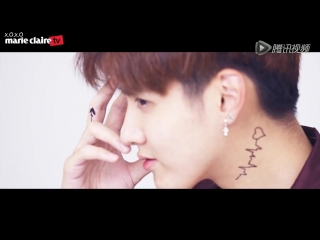 [fsg ] 150909 wu yifan for marie claire china bts