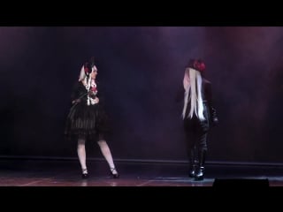 Anicon 2018 street fashion дефиле #5 kohaku no yume albino twins porn and aristocrat