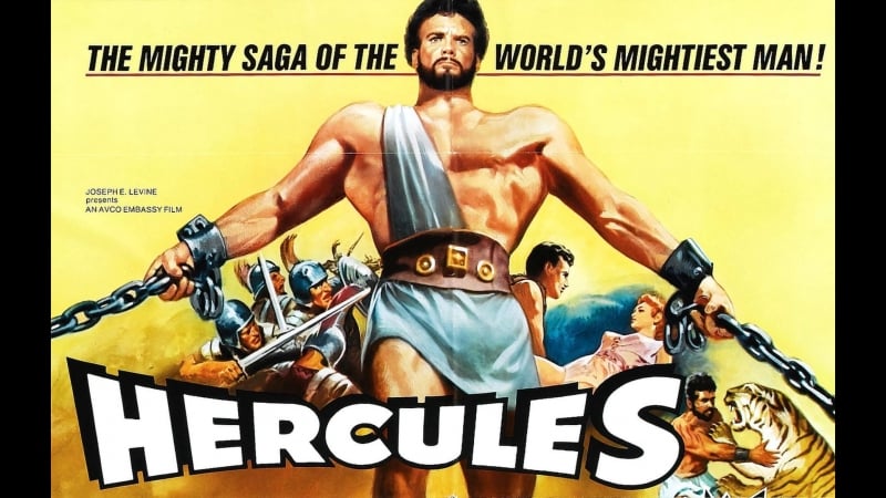 Стив ривз в фильме «подвиги геракла» [1958] «le fatiche di ercole»