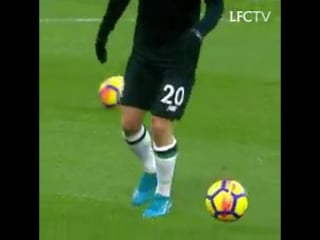 First start of the 2017/18 season for adam lallana 👍