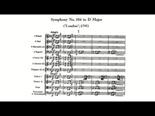 [symphony7526] haydn symphony no 104 in d major "london" (with score)