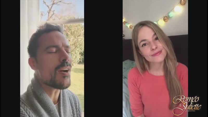 Damien sargue et cécilia cara aimer (roméo et juliette)