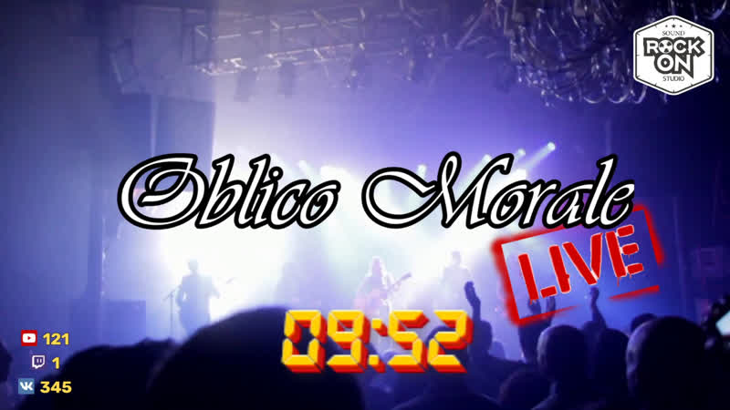 Oblico morale live #rockonline