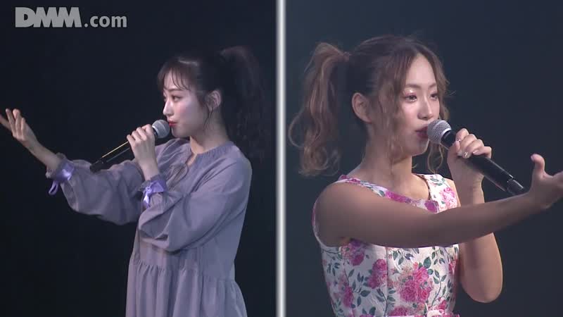 Nmb48 morita ayaka & kawakami chihiro kono sekai ga yuki no naka ni umoreru mae ni @ 201006 nmb48 morita ayaka kanmuri live