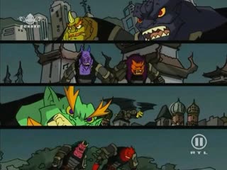 Джеки, дядя, тору, эль торо, вайпер и супер лось против генералов шедохана 4 сезон 13 серия приключения джеки чана (2000)