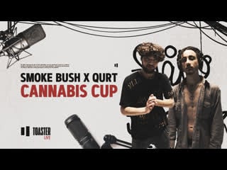 Smoke bush x qurt cannabis cup | toaster live