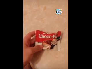 Choco pie в микроволноу