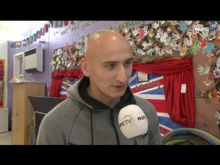 Jonjo shelvey pays ballboy a surprise visit