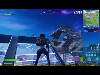 [valence] what it feels like to play in 600 fps fortnite frame rate comparison 60 vs 144 fps vs 240 fps/hz