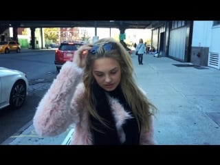 Romee strijd on laurens' instagram