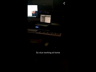 Skylar grey on @snapchat «so nice working at home»