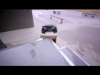 The ultimate line traxxas slash 4x4 skatepark session
