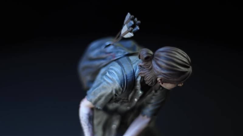 The last of us part ii׃ ellie with machete statuette