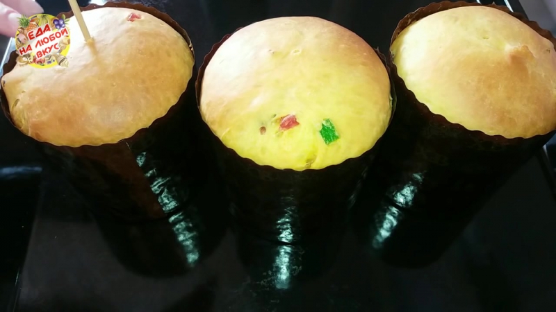 Пасхальный сливочный кулич easter cream cake