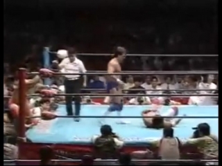 Kenta kobashi/tsuyoshi kikuchi vs bobby fulton/tommy rogers [spliced]